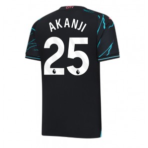 Manchester City Manuel Akanji #25 Tredje Tröja 2023-24 Kortärmad